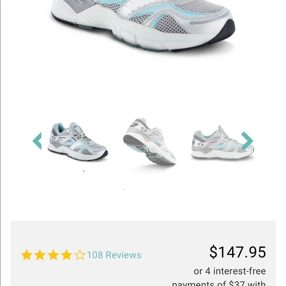 Women’s apex athletic orthotic shoe
